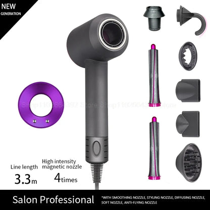 Sèche-Cheveux Professionnel avec Ion Négatif