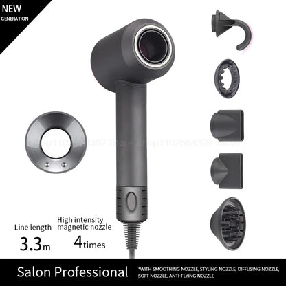 Sèche-Cheveux Professionnel avec Ion Négatif