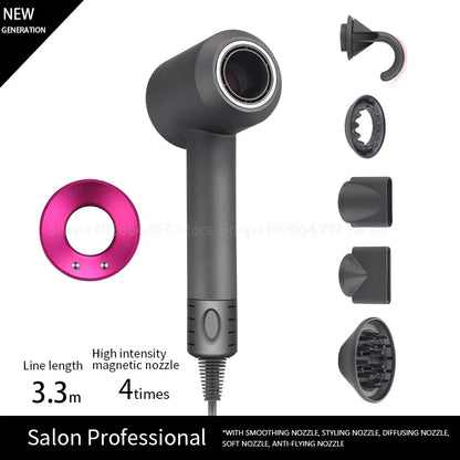 Sèche-Cheveux Professionnel avec Ion Négatif