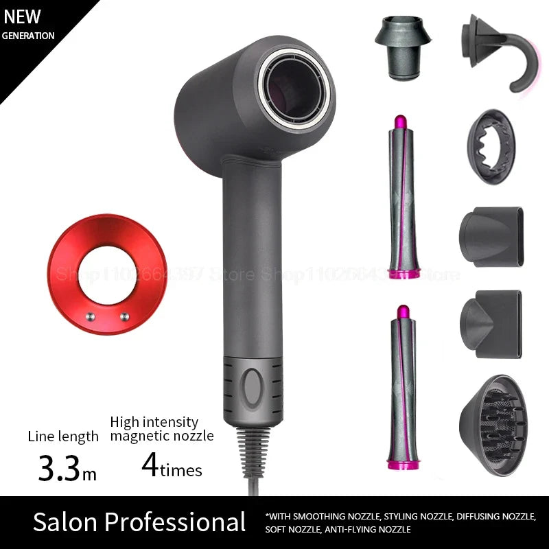 Sèche-Cheveux Professionnel avec Ion Négatif
