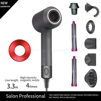 Sèche-Cheveux Professionnel avec Ion Négatif