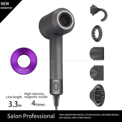 Sèche-Cheveux Professionnel avec Ion Négatif